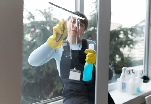 Nettoyage de vitres intérieures et extérieures à Saint-Chef